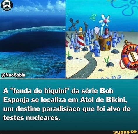 A Fenda do Bikini foi campo de testes nucleares